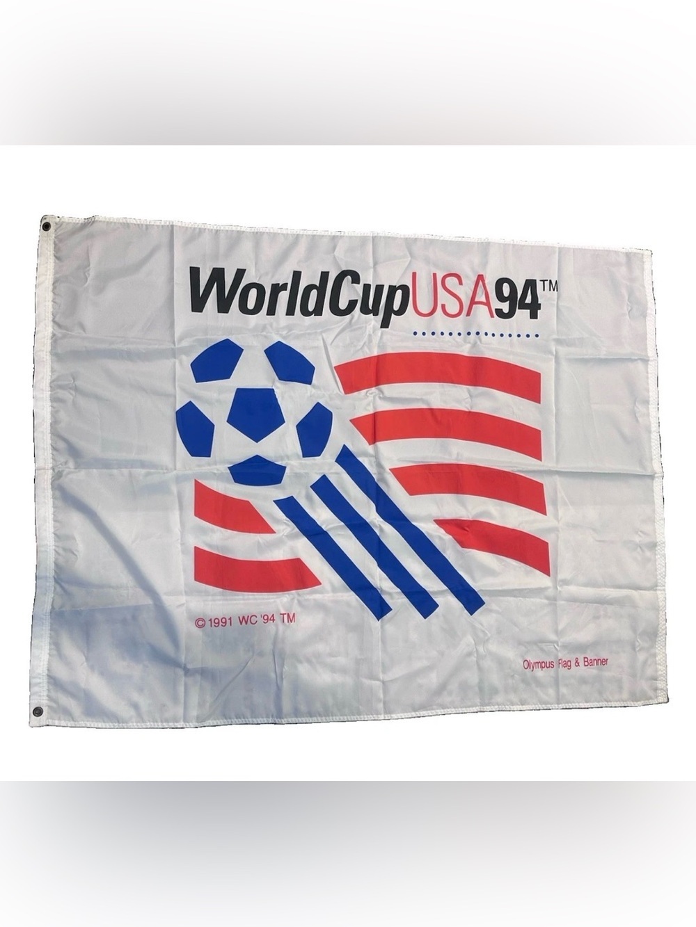 VTG World Cup USA 94 Double Stadium Stadium Flag Olympus Flag & Banner 5x4 Ft